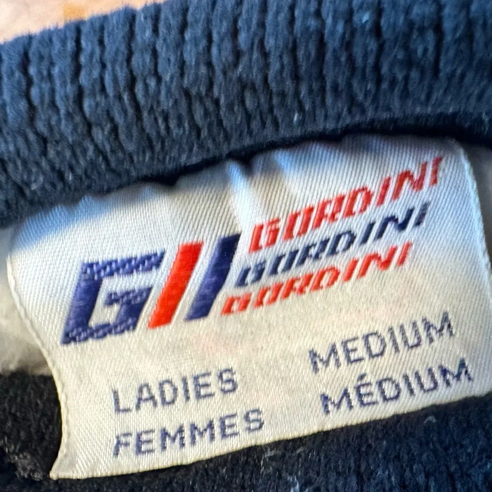 Gordini Ladies Medium Black Leather Ski Mittens Size M Winter Skiing Snow Gloves